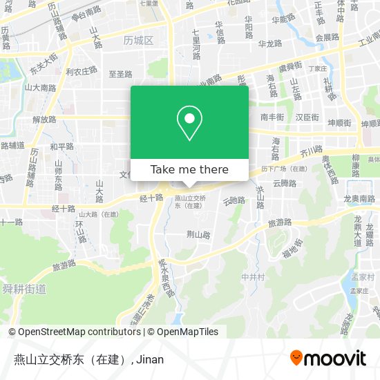 燕山立交桥东（在建） map