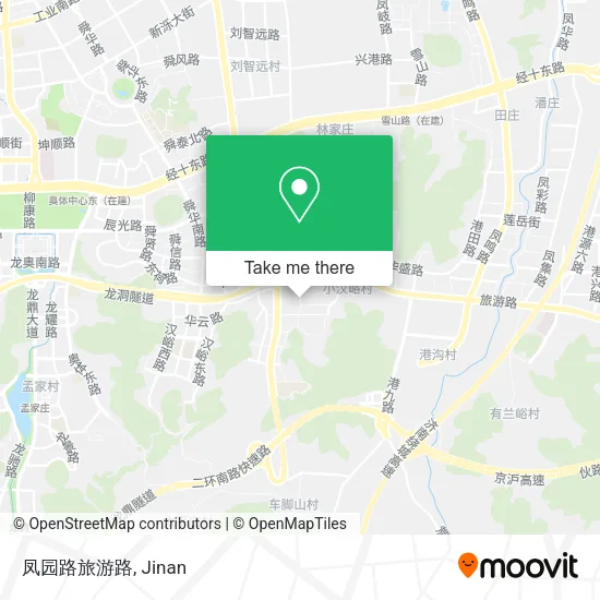 凤园路旅游路 map