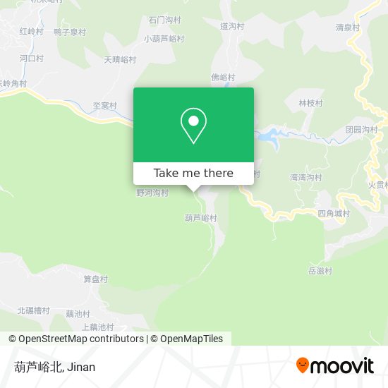 葫芦峪北 map