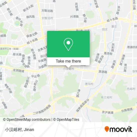 小汉峪村 map