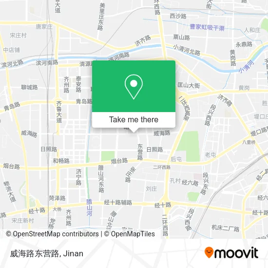威海路东营路 map