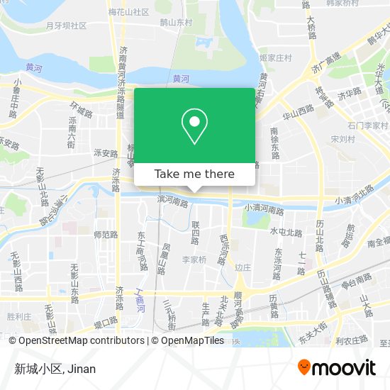 新城小区 map