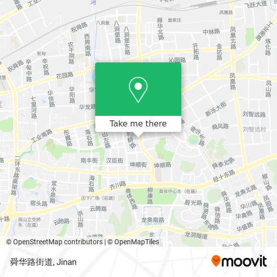 舜华路街道 map