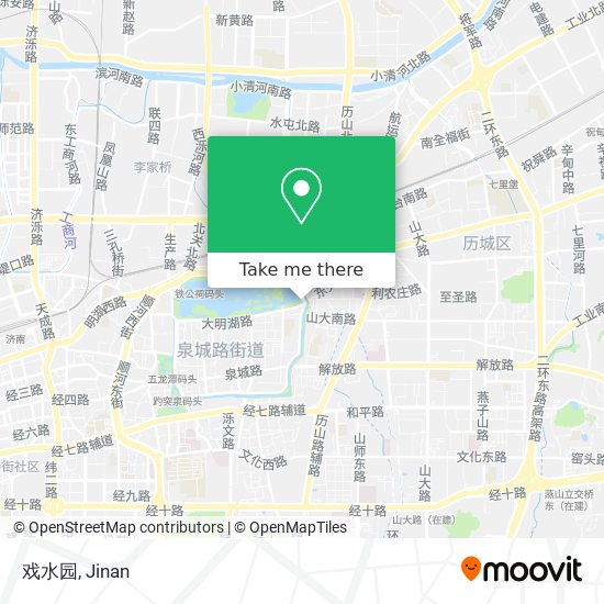 戏水园 map