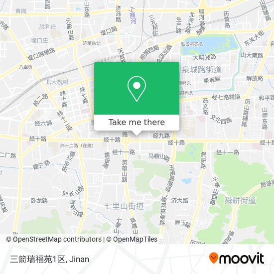 三箭瑞福苑1区 map