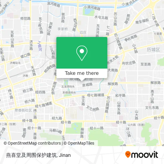 燕喜堂及周围保护建筑 map