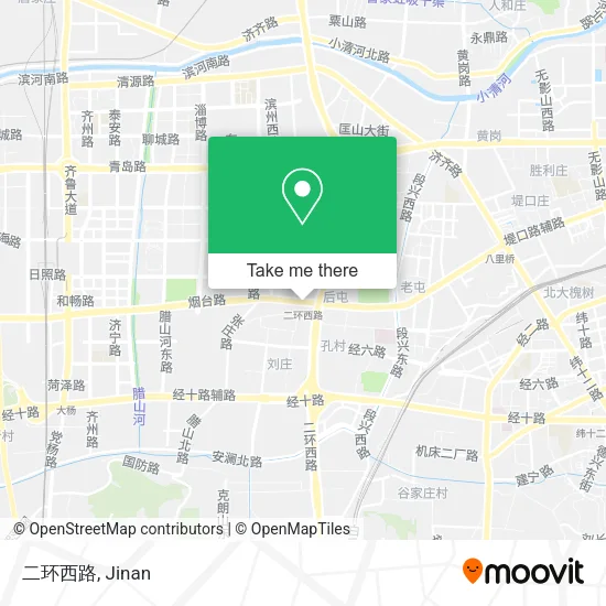 二环西路 map