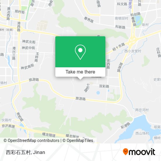 西彩石五村 map