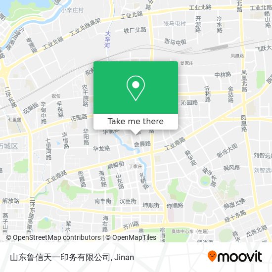 山东鲁信天一印务有限公司 map