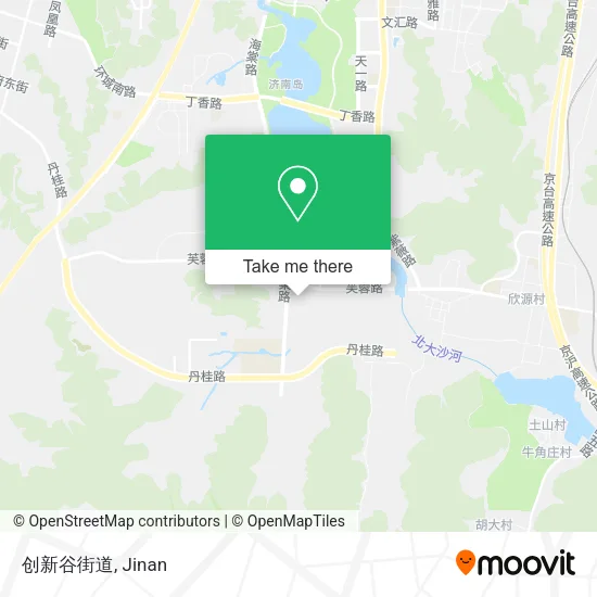 创新谷街道 map