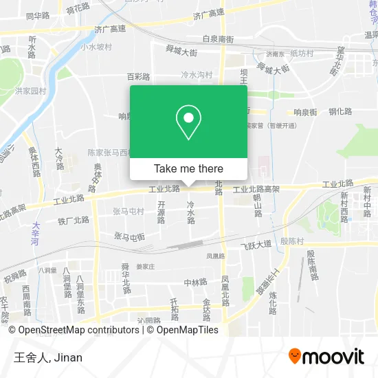 王舍人 map