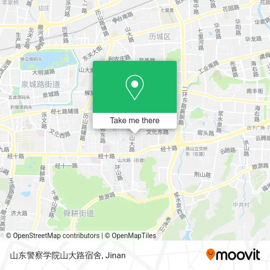 山东警察学院山大路宿舍 map
