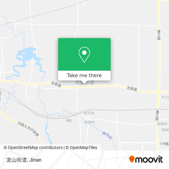 龙山街道 map