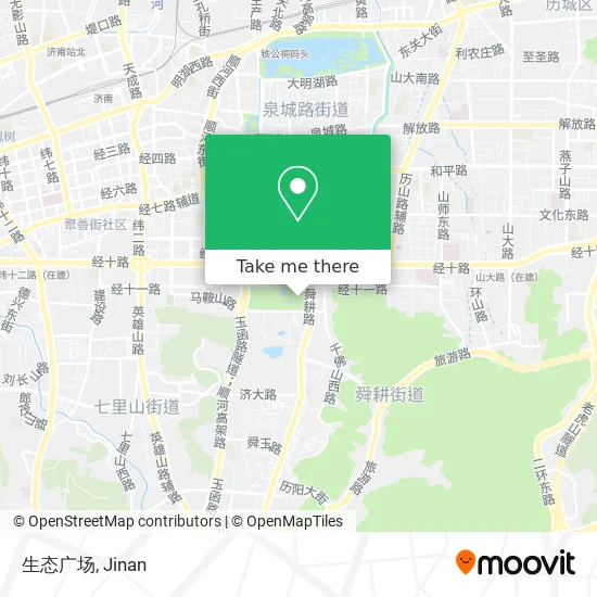 生态广场 map