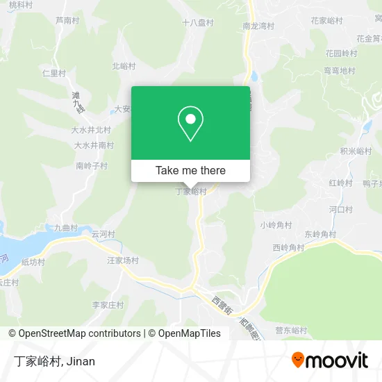 丁家峪村 map