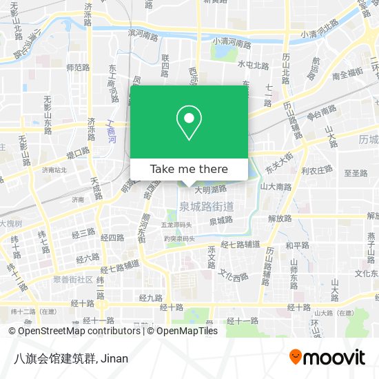 八旗会馆建筑群 map