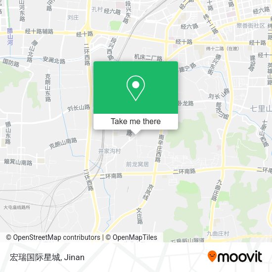 宏瑞国际星城 map