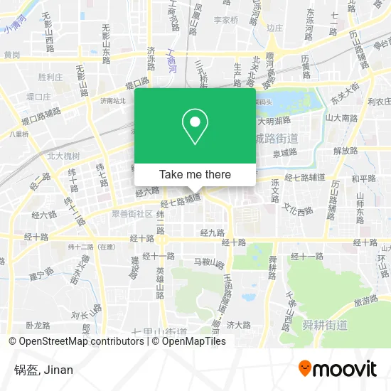 锅盔 map