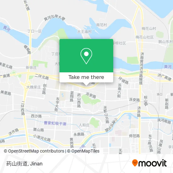 药山街道 map