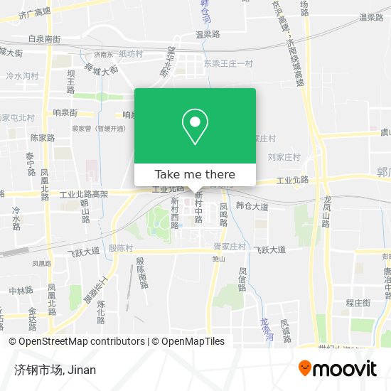 济钢市场 map