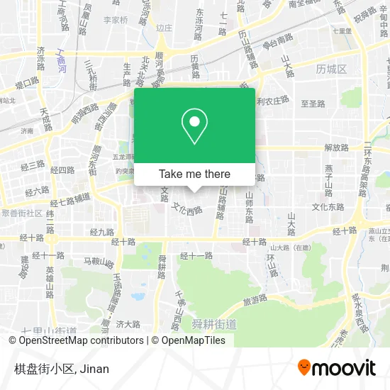 棋盘街小区 map