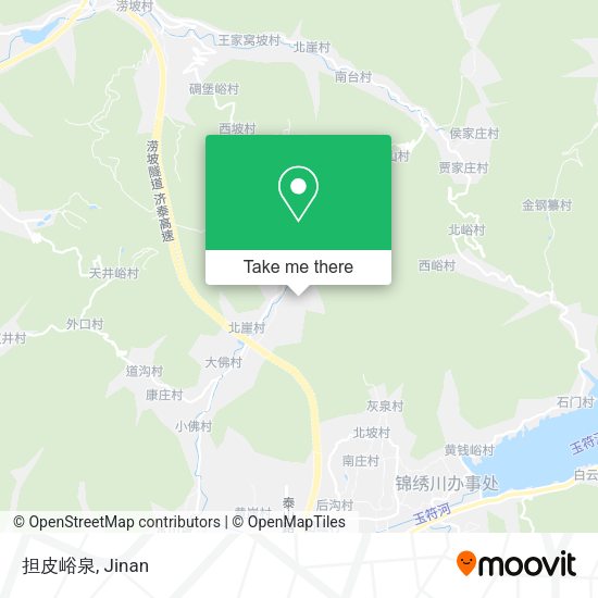 担皮峪泉 map
