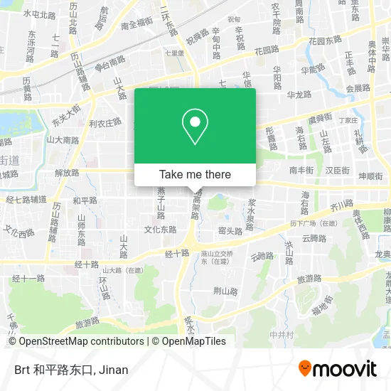Brt 和平路东口 map