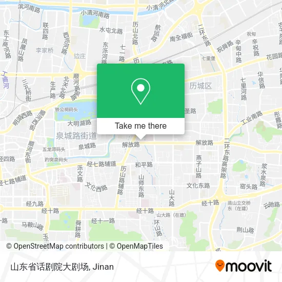山东省话剧院大剧场 map