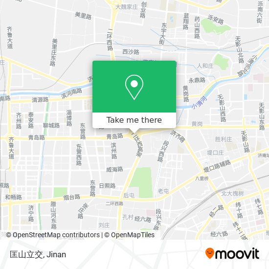 匡山立交 map