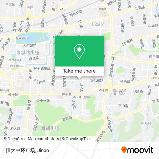 恒大中环广场 map