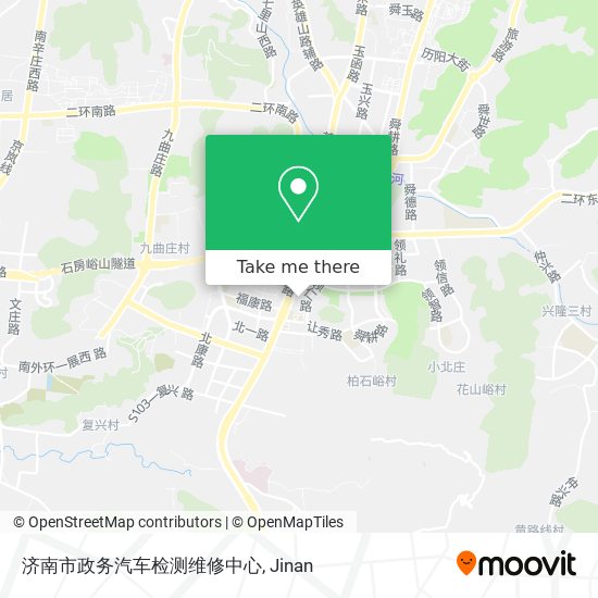 济南市政务汽车检测维修中心 map