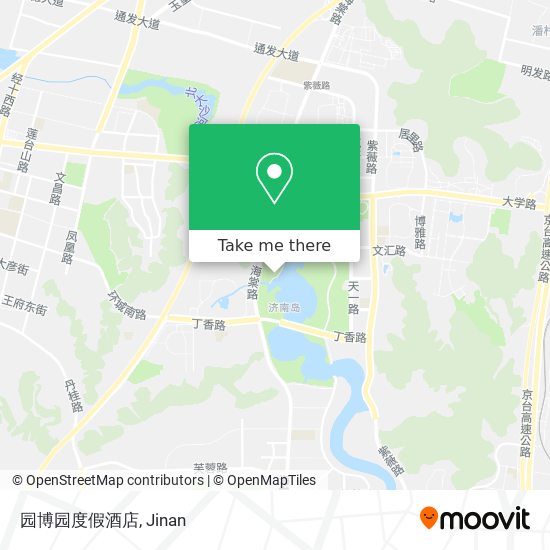 园博园度假酒店 map
