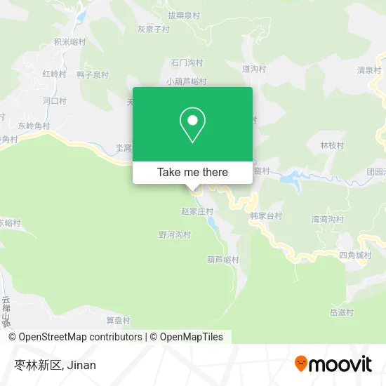 枣林新区 map