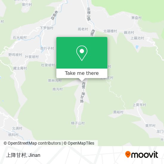 上降甘村 map
