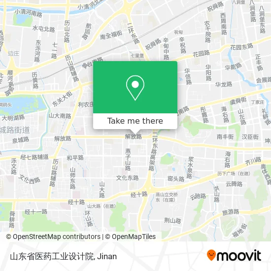山东省医药工业设计院 map
