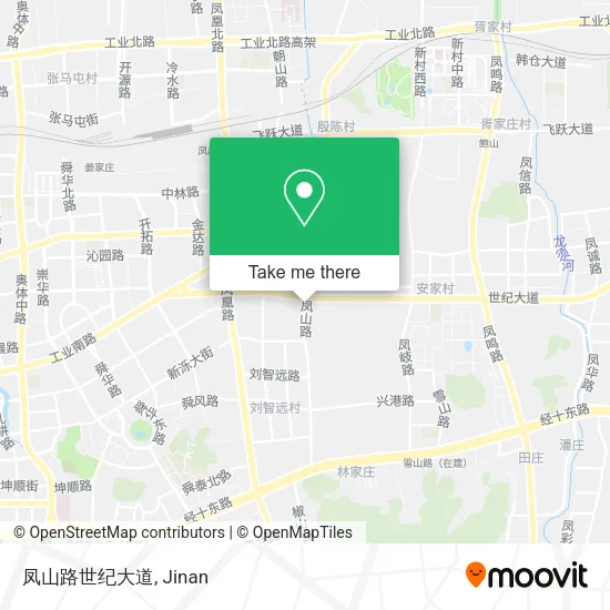 凤山路世纪大道 map