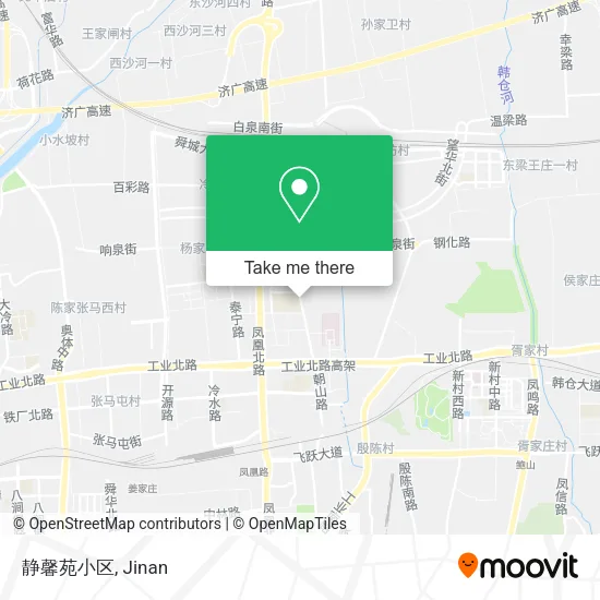 静馨苑小区 map