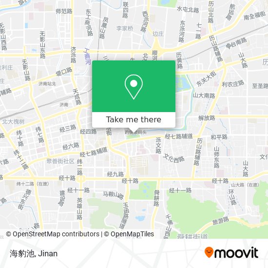 海豹池 map