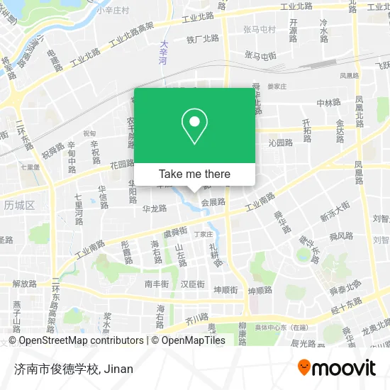 济南市俊德学校 map