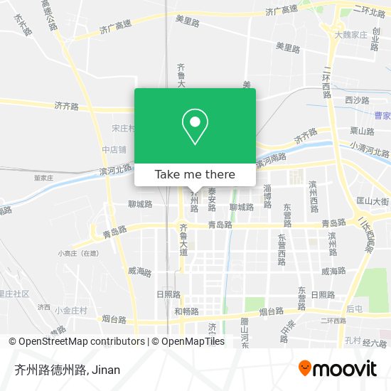 齐州路德州路 map