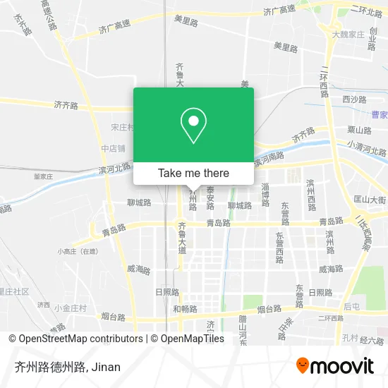 齐州路德州路 map