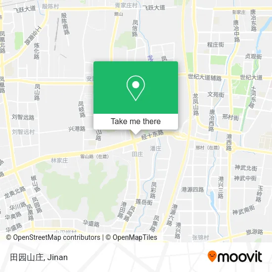 田园山庄 map