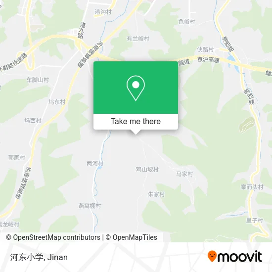 河东小学 map