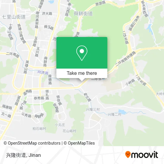 兴隆街道 map