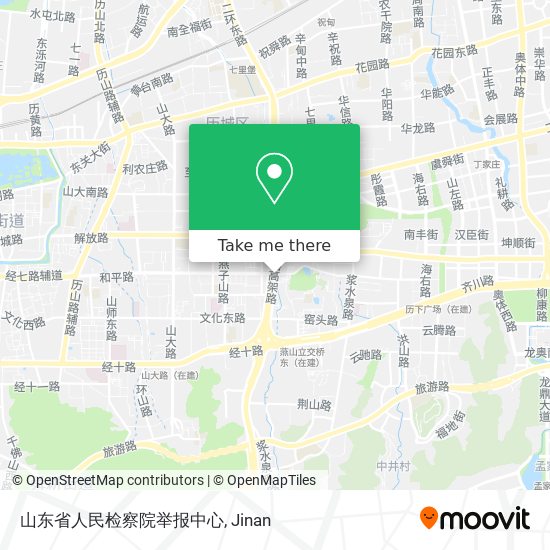 山东省人民检察院举报中心 map