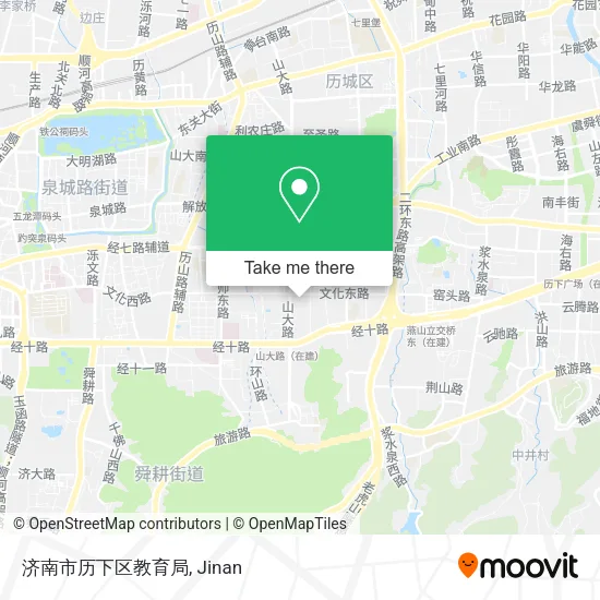 济南市历下区教育局 map