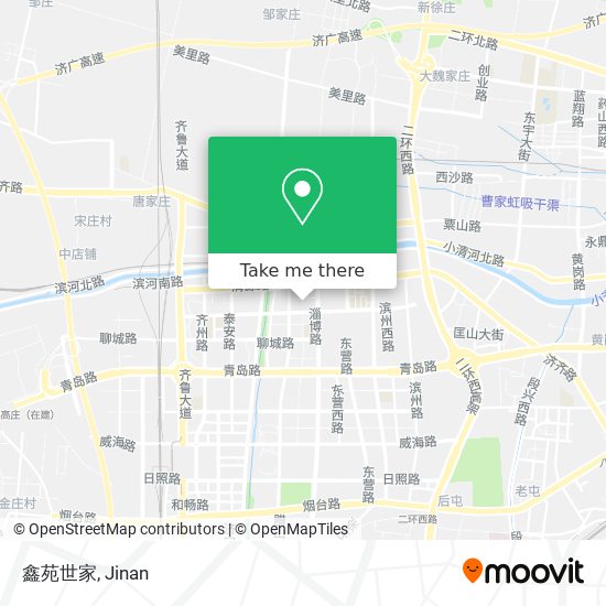 鑫苑世家 map