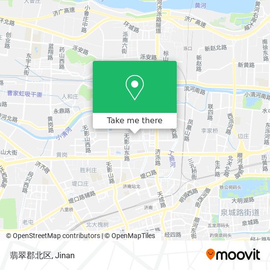 翡翠郡北区 map