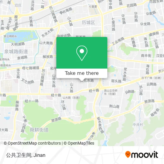 公共卫生间 map