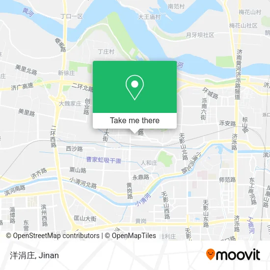洋涓庄 map